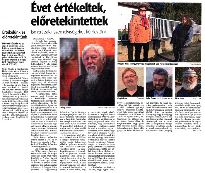 Zalai Hírlap 2021 12 31 303sz 01,05old - Évet értékeltek, előretekintettek.jpg Zalai Hírlap 2021 12 31 303sz 01,05old - Évet értékeltek, előretekintettek.jpg